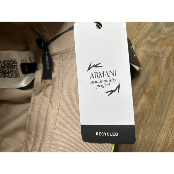 A|X ARMANI EXCHANGE Small/Medium Summer Beats Cotton Twill Bucket Hat - Picture 5 of 6